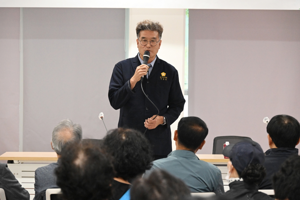 청량 율리 수변공원 산책로 조성공사 주민설명회 이미지(2)