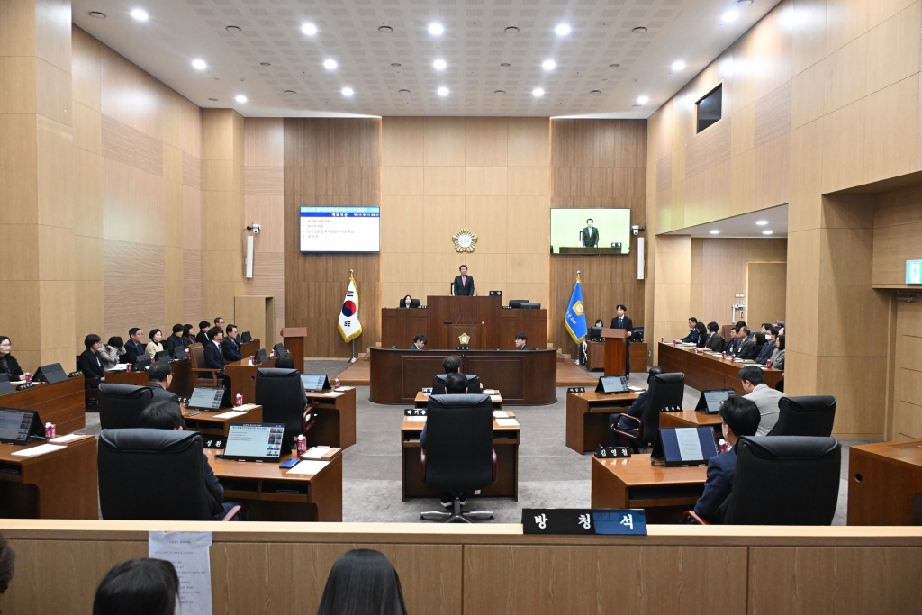 제243회 울주군의회 임시회 제1차 본회의 이미지(1)