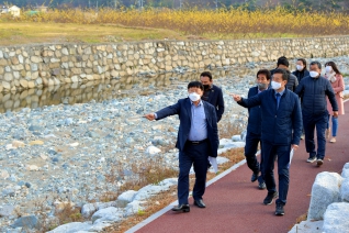 제208회 정례회 경제건설위원회 현장방문 대표이미지