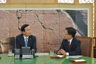 권병태 부산지방병무청장 내방 대표이미지