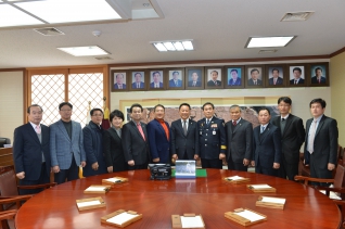 유윤근 울주경찰서장 내방 대표이미지