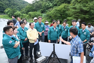 두서면 내와리 불법 성토재 반입 현장 방문 내용보기 두서면 내와리 불법 성토재 반입 현장 방문 대표이미지
