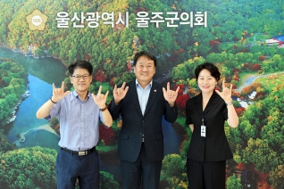 수어통역센터장 일행 내방 대표이미지