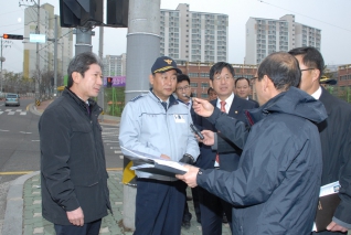 호연초등학교 어린이보호구역 현장방문 대표이미지